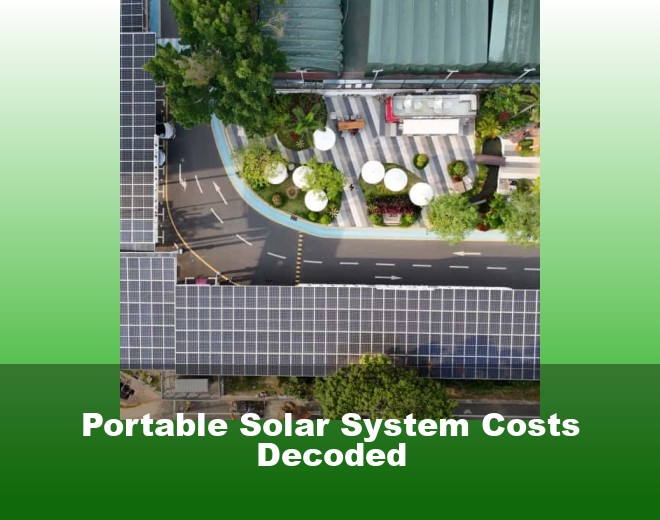 Portable Solar System Costs Decoded